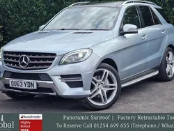 Used 2014 Mercedes ML350 AMG SUV | £13,500 (A bit pricey)