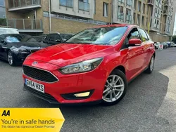 Red Used 2015 Ford Focus Zetec Hatchback | £4,490 (Fair price)