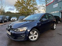 Blue Used 2016 VW Golf Match Hatchback | £7,980 (Fair price)