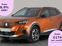 Orange Used 2022 Peugeot e-2008 Allure Premium SUV | £13,039 (Good price)