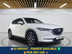 White Used 2018 Mazda CX-5 Inclusive SUV | £11,349 (Fair price)