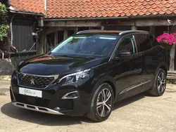 Black Used 2017 Peugeot 3008 Allure Hatchback | £7,299 (Expensive)