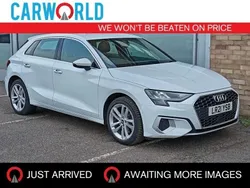 White Used 2021 Audi A3 Sportback e-tron Sport Sedan | £12,700