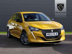 Yellow Used 2022 Peugeot 208 Active Premium Hatchback | £15,200 (Fair price)