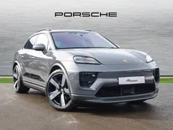 Slate grey neo New 2025 Porsche Macan 4 Electric SUV | £80,990