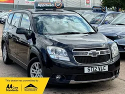 Black Used 2012 Chevrolet Orlando LT MPV | £2,975 (A bit pricey)