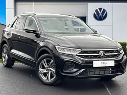 Black New 2025 VW T-Roc R-line SUV | £35,325 (A bit pricey)