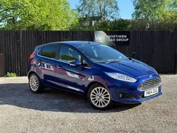 Blue Used 2015 Ford Fiesta Titanium Hatchback | £4,095 (Good price)
