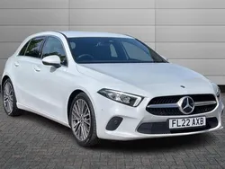 Digital white Used 2022 Mercedes A180 Executive Hatchback | £19,950 (Fair price)