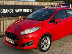 Red Used 2014 Ford Fiesta Zetec Hatchback | £2,195 (Fair price)