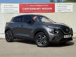 Grey Used 2024 Nissan Juke N-Connecta SUV | £18,699 (Fair price)