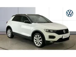 White Used 2020 VW T-Roc SEL SUV | £17,497 (Fair price)