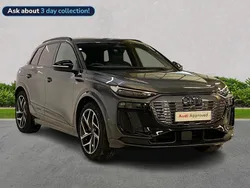Grey Used 2025 Audi Q6 e-tron Advanced SUV | £58,210