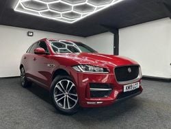 Red Used 2019 Jaguar F-Pace R-Sport SUV | £18,495 (Fair price)