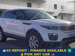 White Used 2018 Land Rover Range Rover evoque SE SUV | £12,399 (Super price)