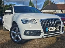 White Used 2015 Audi Q5 S-Line SUV | £15,490 (Fair price)