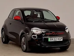 Black Used 2022 Fiat 500e Red Hatchback | £12,998 (A bit pricey)