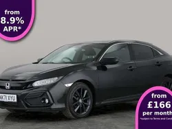 Black Used 2021 Honda Civic SR Hatchback | £12,721 (Fair price)