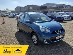 Blue Used 2013 Nissan Micra Acenta Hatchback | £3,995 (Fair price)