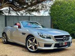 Silver Used 2012 Mercedes SLK55 AMG Cabriolet | £18,990 (Expensive)