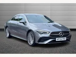 Grey Used 2024 Mercedes CLA200 AMG Line Premium Coupe | £29,795 (Fair price)