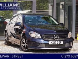 Blue Used 2017 Mercedes A180 SE Hatchback | £10,690 (Good price)