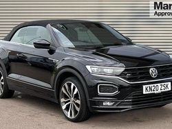 Black Used 2020 VW T-Roc R-line SUV | £18,342 (Fair price)