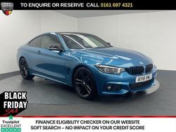 Blue Used 2018 BMW 420 M Sport Coupe | £11,970 (Good price)