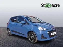 Blue Used 2017 Hyundai i10 Premium Hatchback | £9,495 (Good price)