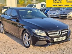 Black Used 2016 Mercedes C200 SE Sedan | £9,788 (Good price)