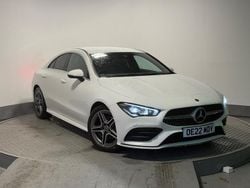 White Used 2022 Mercedes CLA180 AMG line Sedan | £23,398 (Fair price)