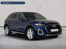 Blue Used 2021 Audi Q5 S-Line SUV | £29,154 (Fair price)