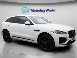 White Used 2021 Jaguar F-Pace R-Dynamic SUV | £26,200 (Good price)