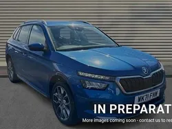 Race blue metallic Used 2021 Skoda Kamiq SE L SUV | £15,850 (Fair price)