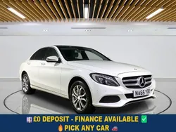 White Used 2016 Mercedes C350e Premium Plus Sedan | £13,399 (Fair price)