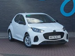 White Used 2024 Mazda 2 Center-Line Hatchback | £18,698 (Fair price)
