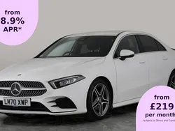 White Used 2020 Mercedes A200 AMG line Sedan | £15,650 (Good price)