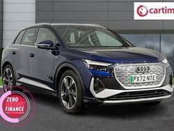 Blue Used 2022 Audi Q4 e-tron S-Line SUV | £24,420
