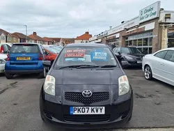 Black Used 2007 Toyota Yaris T3 Hatchback | £3,695 (A bit pricey)