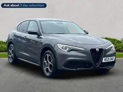 Grey Used 2021 Alfa Romeo Stelvio Sprint SUV | £21,462 (Super price)