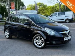 Black Used 2009 Vauxhall Corsa Hatchback | £2,995 (Fair price)