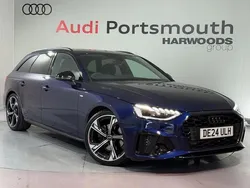 Blue Used 2024 Audi A4 Black Edition Estate | £29,790 (A bit pricey)