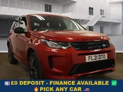 Red Used 2021 Land Rover Discovery Sport SE Dynamic SUV | £21,999 (Good price)