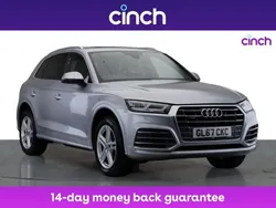 Silver Used 2017 Audi Q5 S-Line SUV | £19,349 (Fair price)