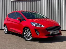 Red Used 2020 Ford Fiesta Titanium X Hatchback | £10,000 (Good price)