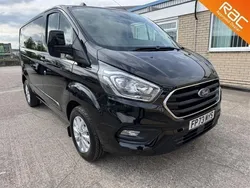 Black Used 2023 Ford Transit Custom Limited | £20,989 (Fair price)