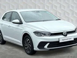 White Used 2023 VW Polo Life Hatchback | £18,150 (Fair price)