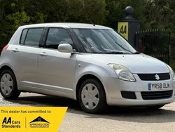 Silver Used 2008 Suzuki Swift GL Hatchback | £2,490 (A bit pricey)