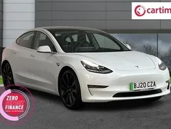 White Used 2020 Tesla Model 3 Performance Sedan | £19,490 (Good price)