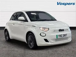 White Used 2022 Fiat 500e Icon Hatchback | £11,690 (Fair price)